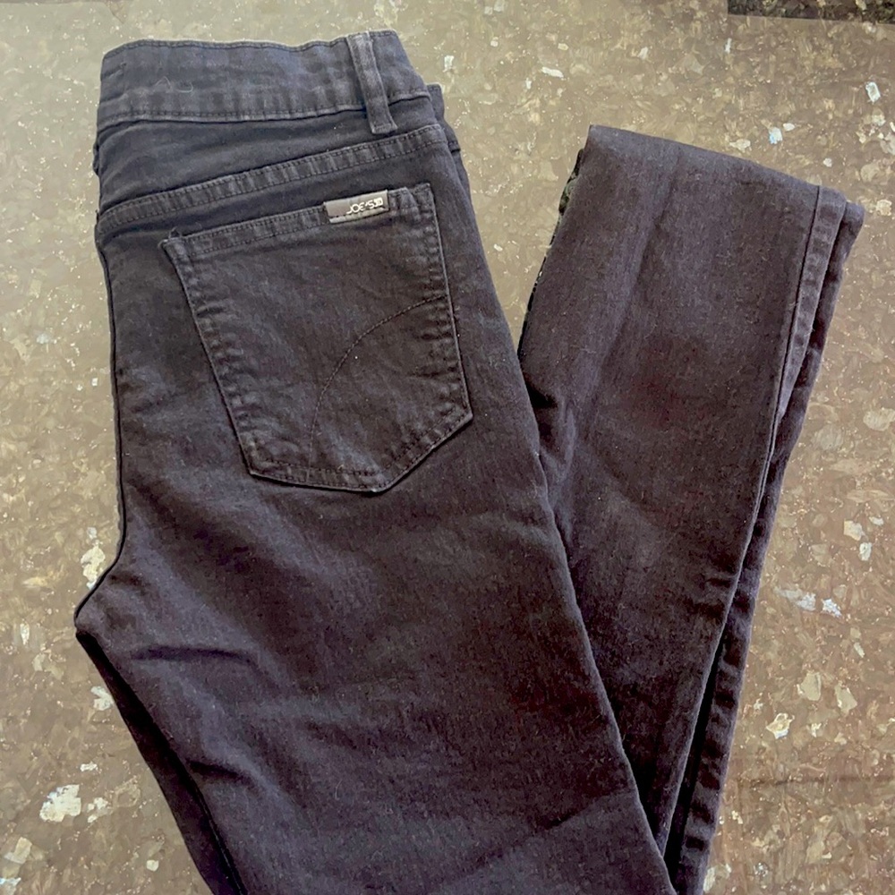 Skinny black jeans. Size 16
